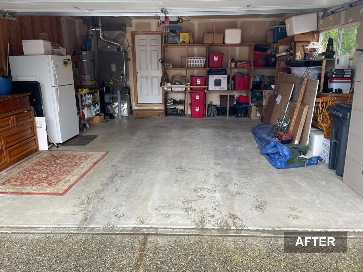 Storage Unit Clean-Out — after