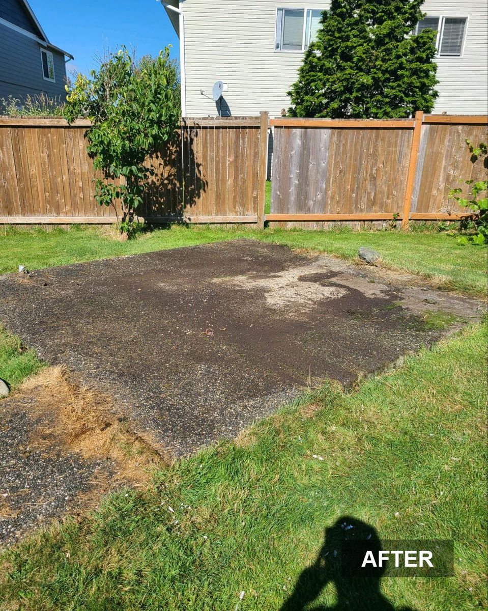 Hot Tub Removal — after