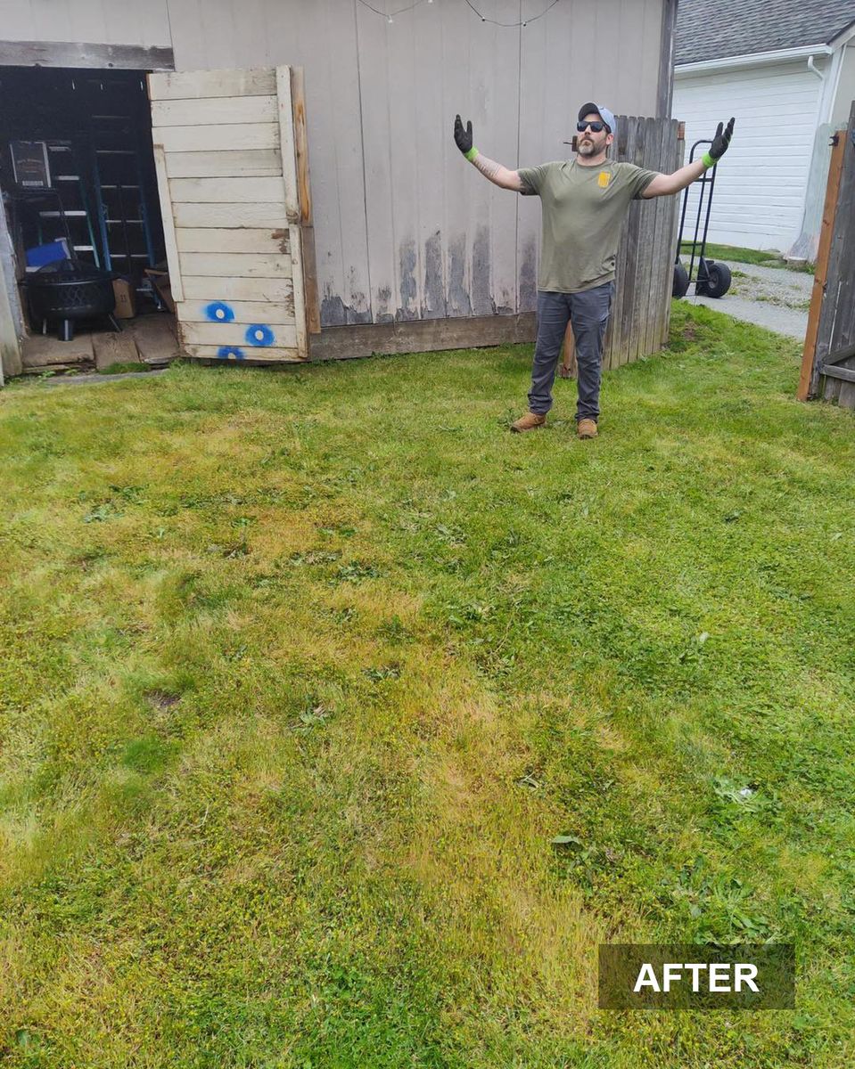 Overgrown Lot Clean-Up — after